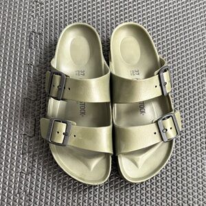 Birkenstock Kids Sage Green Sandals